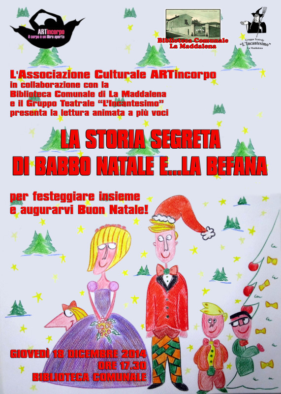 STORIA SEGRETA di babbo natale e la befana