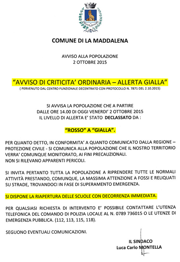 AVVISO SINDACO_2 OTT. 2015